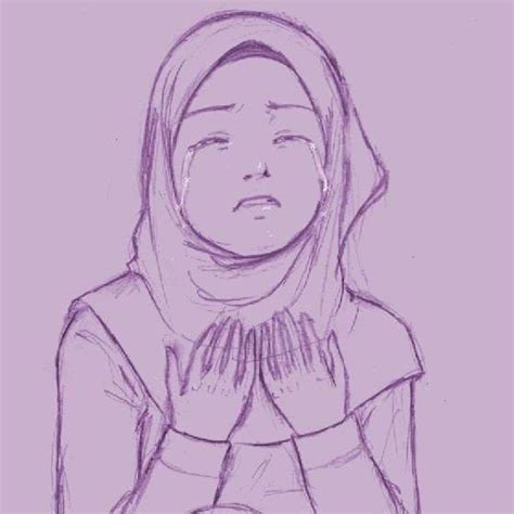 Hijabi Style Ilustrasi Karakter Sketsa Cara Menggambar