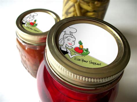 Colorful Adhesive Canning Jar Labels Lots Of New Canning Jar Labels On Etsy