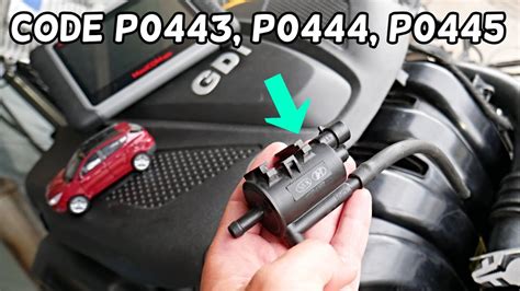 Hyundai Tucson Code P0443 P0444 P0445 Evap Check Engine Light Fix Youtube