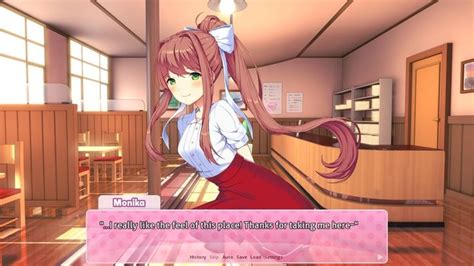 Monikas Date Ddlc In 2020 With Images Literature Club Very
