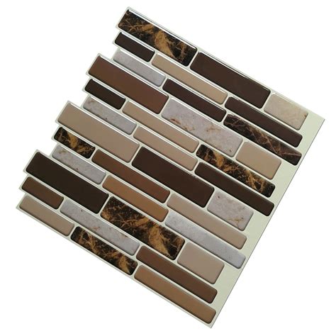 Please comment below and let me know what you think! A17040 - Premium Anti Mold Peel and Stick Wall Tile Marble ...