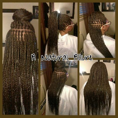 This assures users that they will always find it easy to attain the desired lengths of hair. Small, waist length Senegalese Twists installed with ...