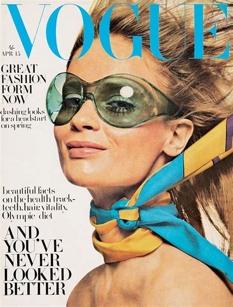 April 1968 Vintage Vogue Covers Fashion Magazine Cover Vogue