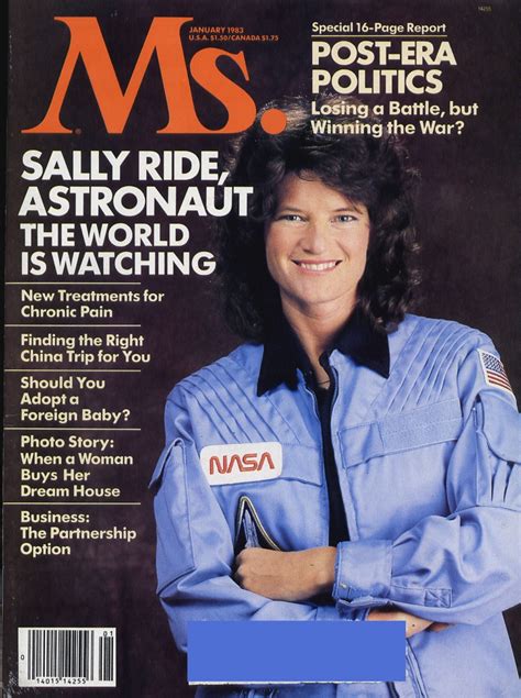 Ride Sally Ride A Pioneer Dies But Her Inspiration Lives On Ms