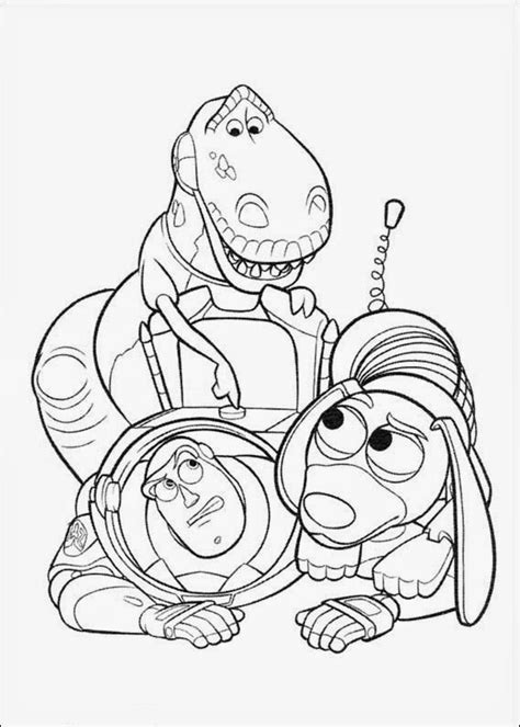 Toy Story Coloring Pages Free Printable