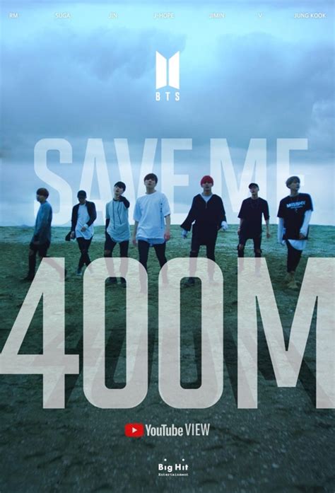 Bts 2016 Music Video ‘save Me Tops 400 Mln Youtube Views The Korea