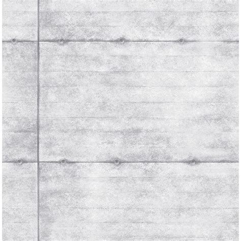 Brewster Grey Smooth Concrete Geometric Wallpaper Sample 2701 22303sam