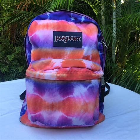 Jansport Accessories Jansport Superbreak Tie Dye Backpack Book Bag