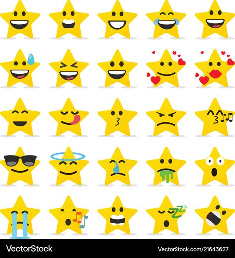 Star Emoticon Start Emoji Freebie Ambillustrations