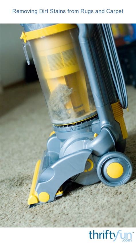 Maybe you would like to learn more about one of these? Removing Dirt Stains from Rugs and Carpet? | ThriftyFun
