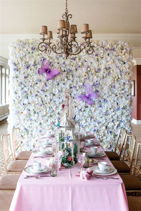 Elegant Inspiration for a Butterfly Garden Tea Party Bridal Shower