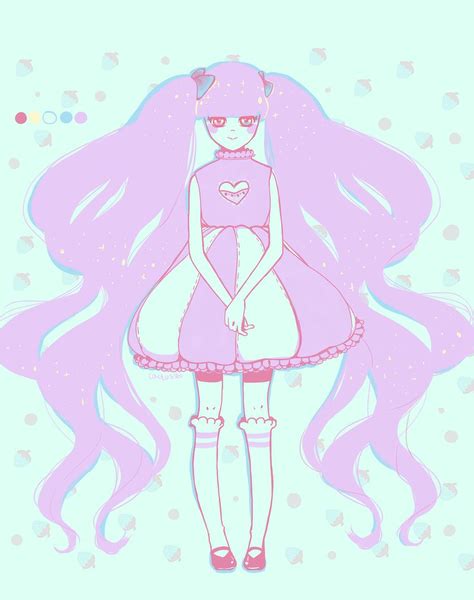 Full Body Pastel Cute Anime Artistsandclients