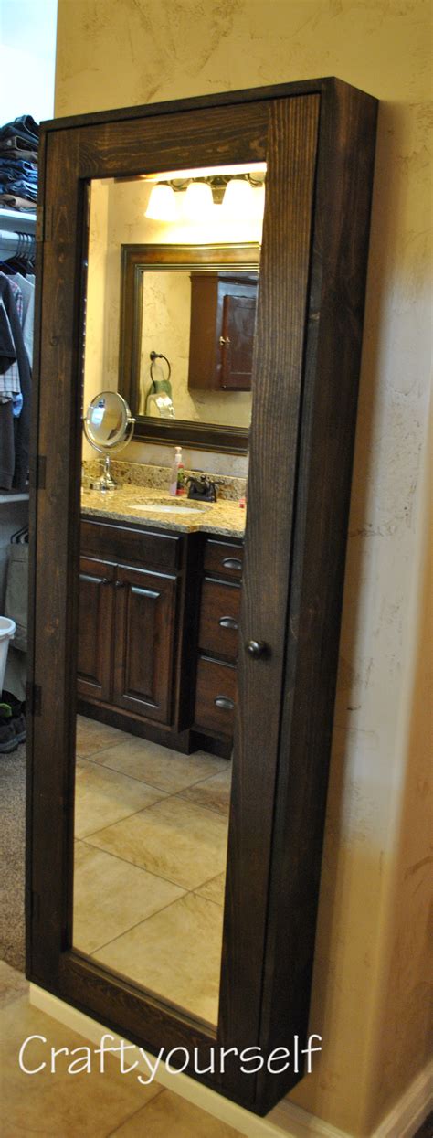 Our bathroom mirror cabinets are there when you need more than just a mirror to check your hair or makeup. DIY Bathroom Cabinet with Mirror - Craft