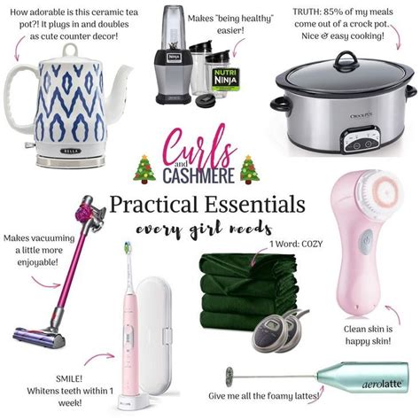 Practical Gift Ideas For Women Curls And Cashmere Practical Gifts Gifts For Women