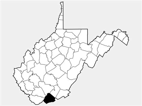 Mercer County Wv Geographic Facts And Maps