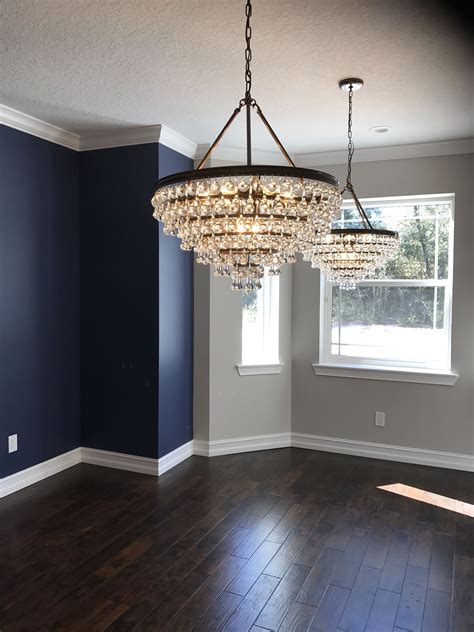 Another thing you need to consider is cleaning the surfaces of your walls and ceilings, so you will ensure that the application of paints will be even and smooth. Dining room SW Indigo Batik & Repose Grey #Diningroomideas ...