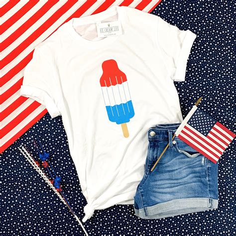 Th Of July Shirt Women Adult Unisex Tee America Patriotic Etsy