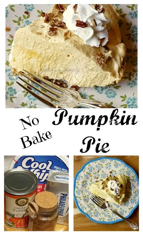 These super moist pumpkin cupcakes are easy to make, perfectly pumpkin spiced, and finished with tangy cream cinnamon & pumpkin pie spice: No Bake Pumpkin Pie, Icebox, Southern Cooking, Desserts ...