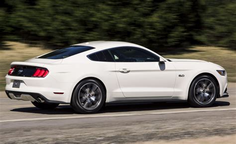 Wimbledon White 2015 Ford Mustang Gt 50th Anniversary Fastback
