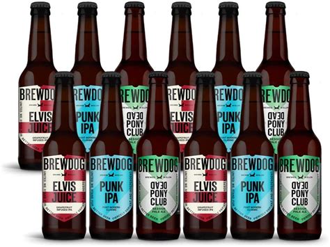 Brewdog Craft Beer Case 12 Pack Of 330ml Bottles Punk Ipa Dead Pony