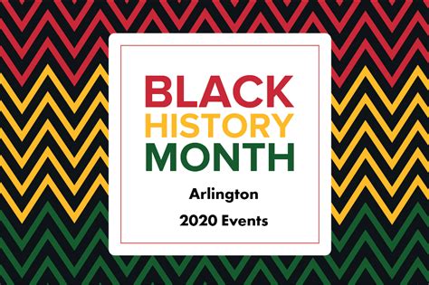Celebrate Black History Month In Arlington City Of Arlington