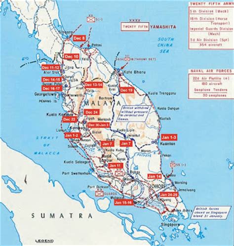 The main strength consisted of the 3rd air army, which due to the vagaries of the international date line, the invasion of malaya began on the 8th of december but this was actually before the attack on. Malaysia Numis: THE JAPANESE INVASION IN MALAYA - A Brief ...