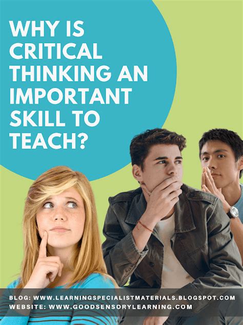 Why Is Critical Thinking An Important Skill To Teach In 2020