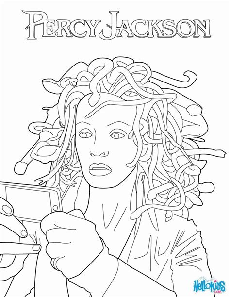 Percy Jackson Coloring Pages Printables
