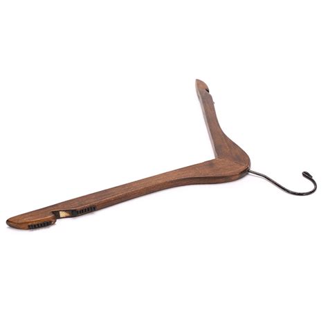 The design with the bar is $1.00 more. Flat Shape Wooden Top Hanger - Display And Wholesale ...