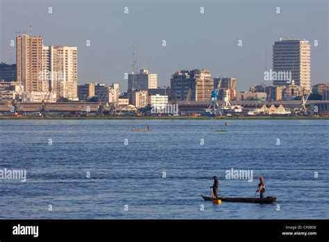 Skyline Of Kinshasa Democratic Republic Of Congo Africa Stock Photo