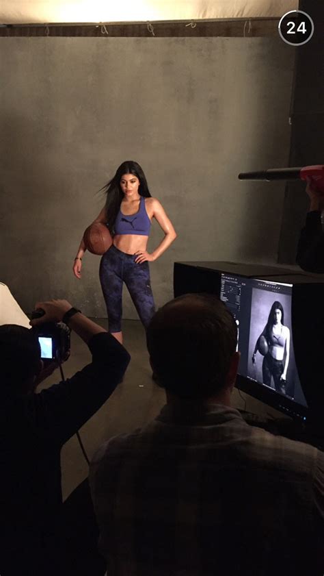 Kylie Jenners Puma Campaign Gets A Snapchat Tease E News Uk