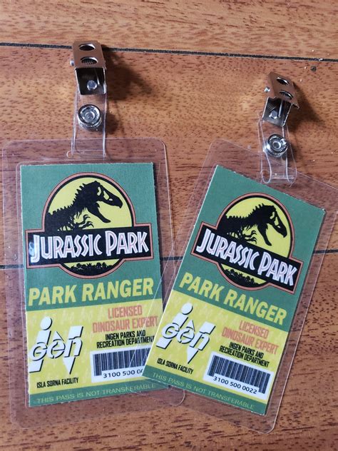 Jurassic Park Or Jurassic World Badges Make Your Special Boy Or Girl