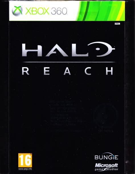 Halo Reach Limited Edition 2010 Xbox 360 Box Cover Art Mobygames