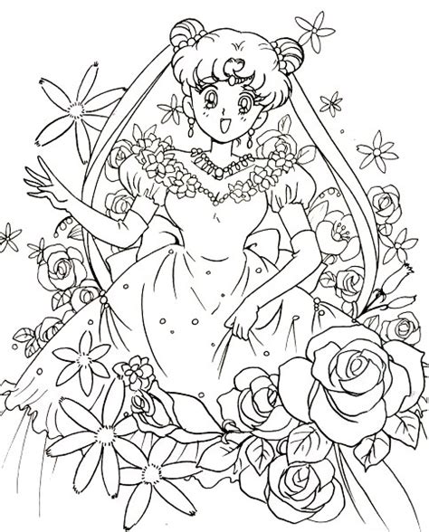 This beautiful serenity coloring page from s girls names coloring posters is perfect for kids, who will appreciate it. Sailor Moon Princess Serenity Coloring Pages Sketch ...