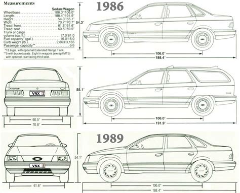 Ford Taurus Mercury Sable Руководство по эксплуатации техническому