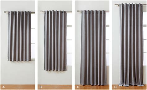 Standard Curtain Sizes