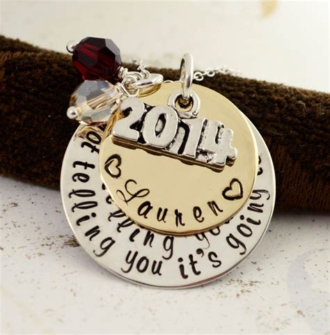 Graduation Necklace 2014 Personalized By LoveItPersonalized