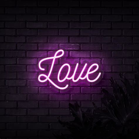 Love Neon Sign Sketch And Etch Us