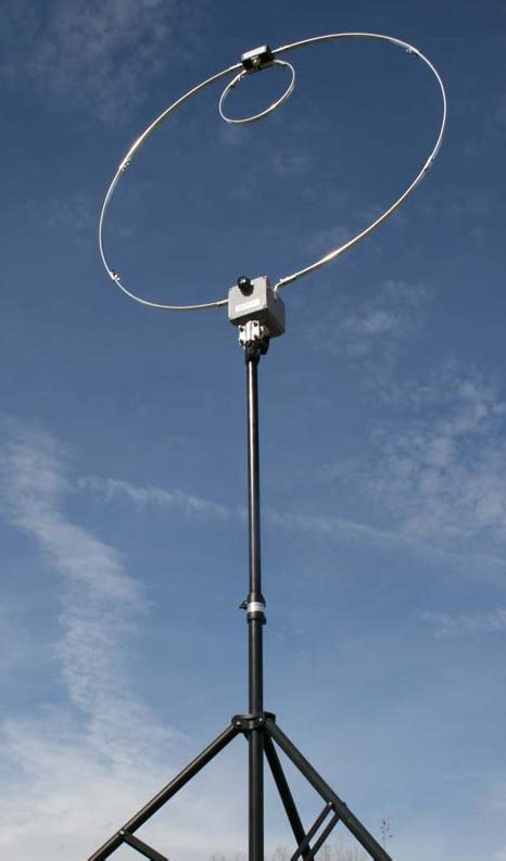 Alpha Loop Qrp Magnetic Loop Antenna With Tripod Cell Phone Antenna Antennas Antenna