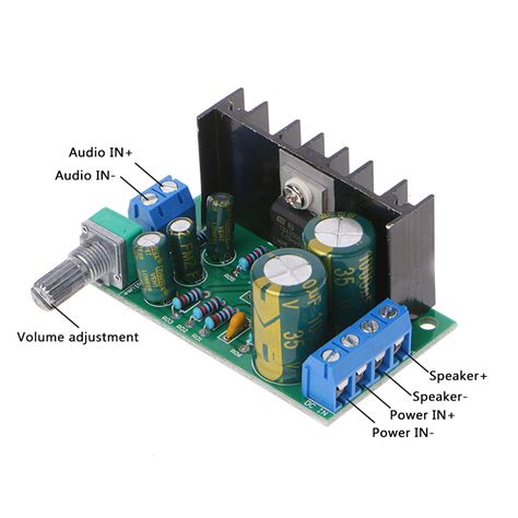 Tda Mono Audio Power Amplifier Board Module Shopee Philippines