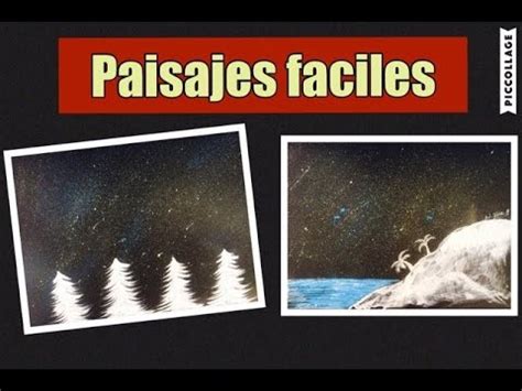 CÓMO PINTAR UNOS PAISAJES FÁCILES CON ACRÍLICO PASO A PASO ...