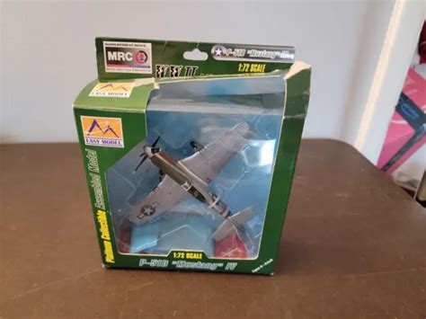 Mrc Wwii Aircraft Series 172 Scale Easy Model P 51d “mustang” Iv 18