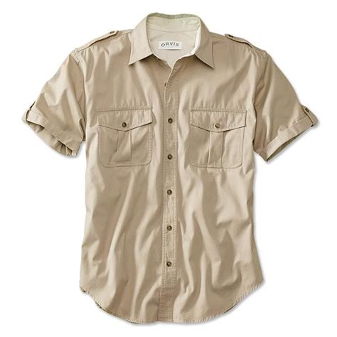 Short Sleeved Bush Shirt Safari Shirt Safari Outfits Shirts