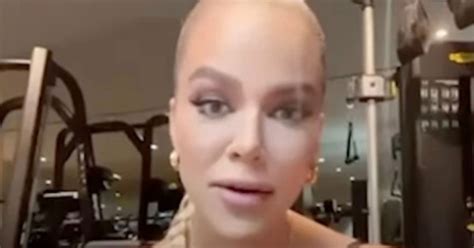 Khloe Kardashian Fans Concerned As They Fear Star Looks Bald In New Video Daily Star