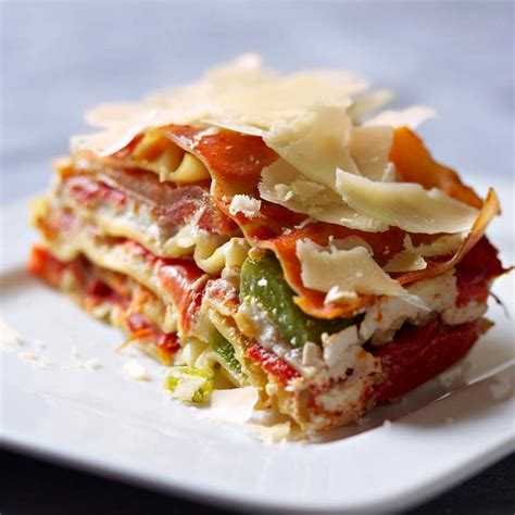 Recette des lasagnes aux légumes d été