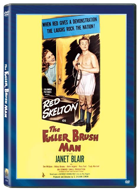 The Fuller Brush Man Starring Red Skelton And Janet Blair
