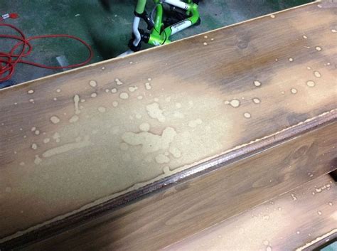 If in case the water has damaged the large portion of the laminated countertop then the users. How to Paint Perfect Lines AND Fix Water Damaged Laminate ...