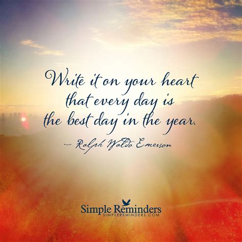 The website sends you inspirational quotes on a daily basis, after going through a simple registration. Simple Reminders: New Posts for 01/26/2015 | Good morning ...