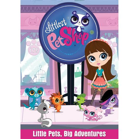 The Littlest Pet Shop Little Pets Big Adventures Dvd