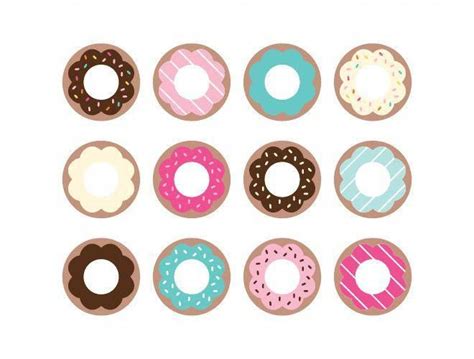 A Dozen Donuts For Your Wall Our Donut Wall Decals Will Make Any Room